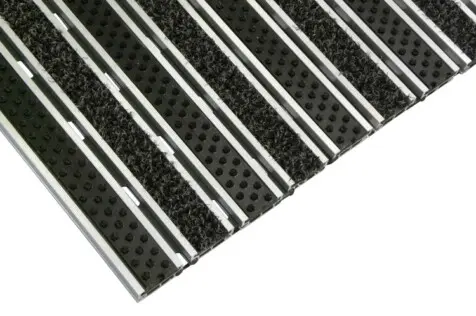 Fußmatte mit Bürsten mit Outdoor Einlage