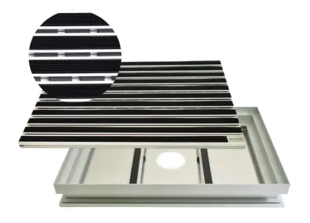 Aluwannen Gummimatten Set