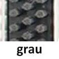 Eingangsmatte mit Bürsten