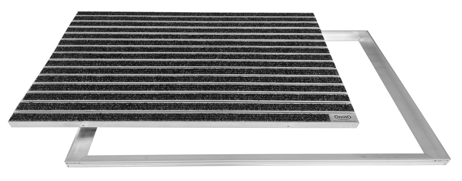 Aluprofilmatte mit Rahmen 22mm hoch Aluprofilmatte mit Rahmen 22mm hoch