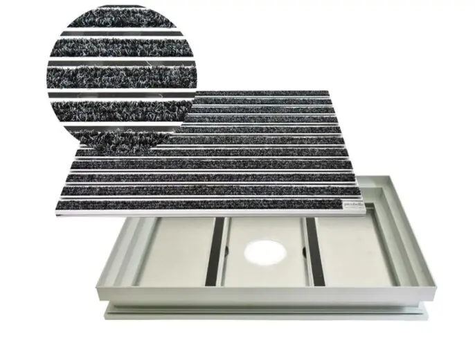 Schmutzfangwanne Alu